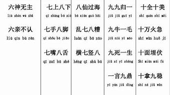 成语大全5000个_四字成语大全5000个